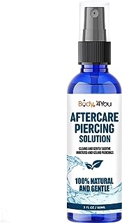 Best saline solution for piercing infection