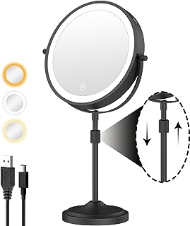 Best makeup mirror with adjustable heights