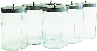 Best apothecary jar for doctor office supplies medical glass sundry jar