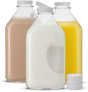 Best glass bottle for milk storage in refrigerator