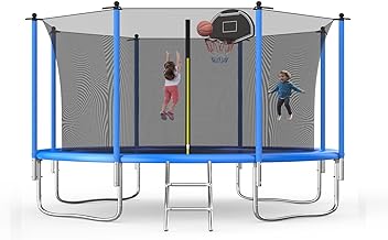 Best trampoline for kids 12 feet with enclosure