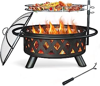Best fire pit with cooking
