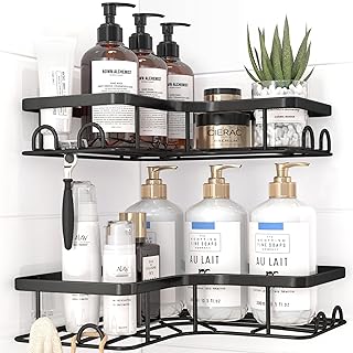 Best corner shelf for shower no drilling