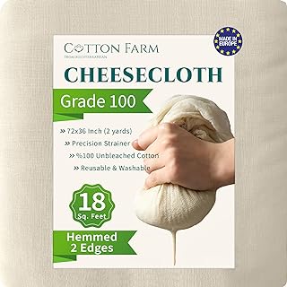 Best cheesecloth for straining made in usa