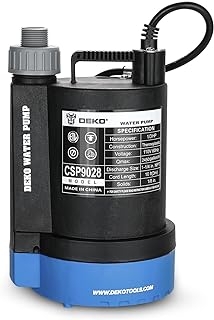 Best submersible water pump for hot tub draining