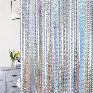 Best iridescent shower curtain