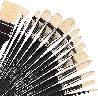Best natural bristle paint brush for oil painting