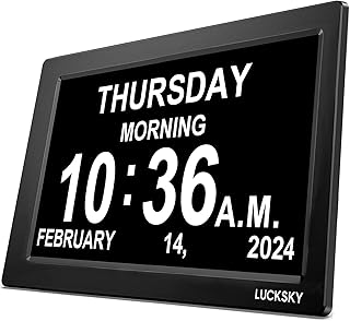 Best calendar clock for seniors